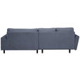 ECKSOFA  in Webstoff Blaugrau  - Buchefarben/Blaugrau, KONVENTIONELL, Holz/Textil (294/169cm) - Carryhome