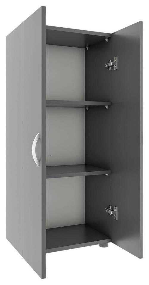 AKTENSCHRANK Anthrazit  - Anthrazit, MODERN, Holzwerkstoff (49/108/34cm) - MID.YOU