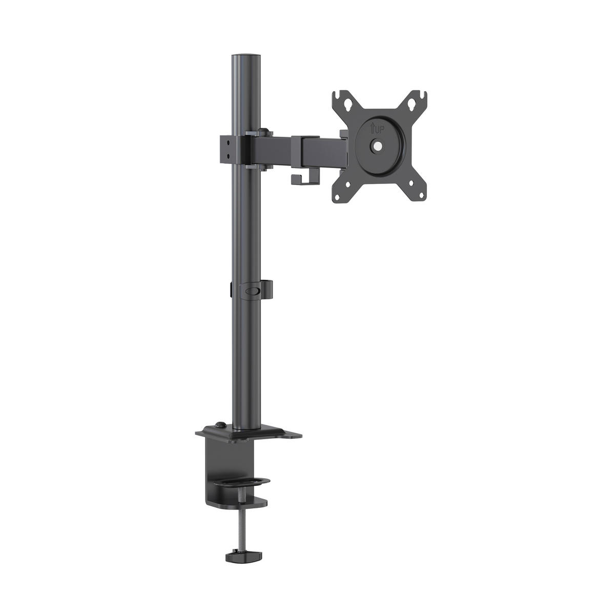 MONITOR-HALTERUNG  in Schwarz  - Schwarz, Basics, Kunststoff/Metall (4,5/40/32cm) - MID.YOU