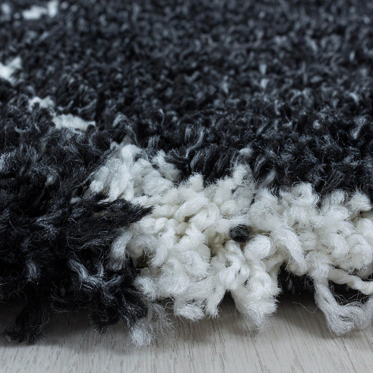 HOCHFLORTEPPICH 60/110 cm Salsa 3201 Anthrazit Anthrazit  - Anthrazit, Design, Textil (60/110cm)