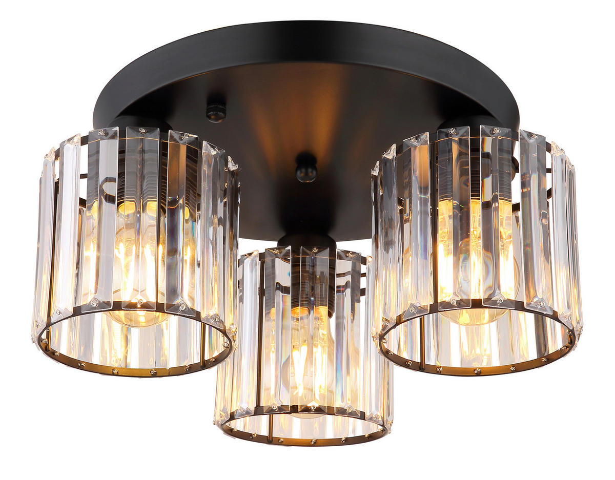 TAKLAMPA 35/18 cm  - klar, Design, metall/plast (35/18cm) - Globo