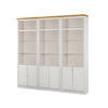 BÜCHERWAND Kiefer massiv Kieferfarben, Honig  - Kieferfarben/Honig, Design, Holz (223/222/34cm) - MID.YOU