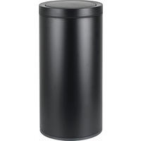 ABFALLEIMER 40 L  - Schwarz, Basics, Kunststoff/Metall (31/63cm) - Novel