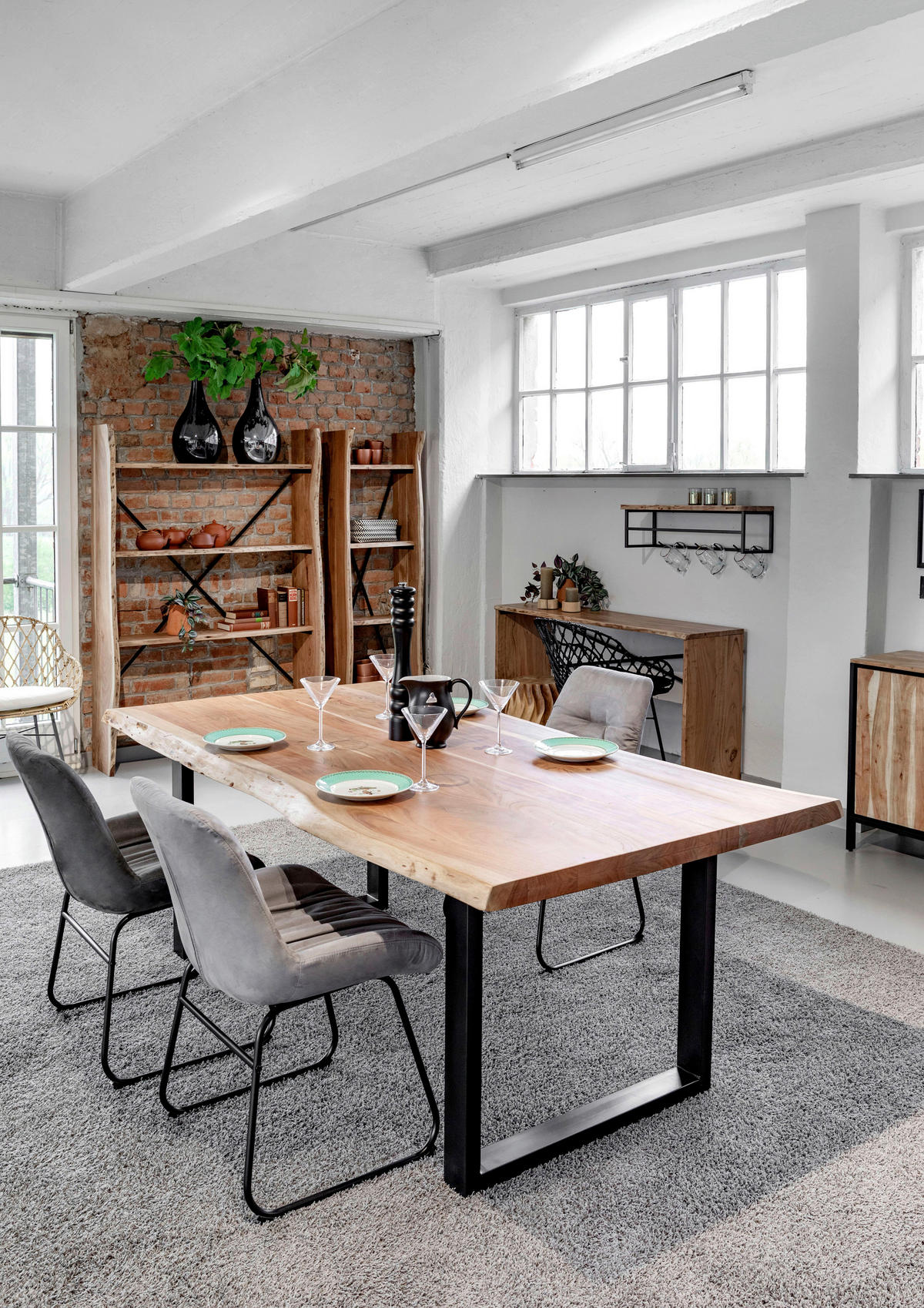 SESSEL Velours Hellgrau    - Hellgrau/Schwarz, Design, Textil/Metall (55/84/62cm) - Livetastic