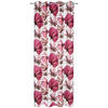 ÖSENSCHAL Bagna blickdicht 140/255 cm   - Rot, Basics, Textil (140/255cm) - Ambiente