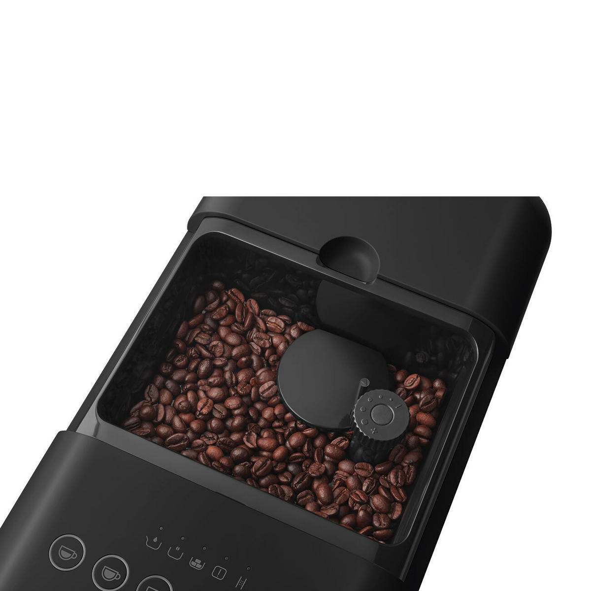 KAFFEEVOLLAUTOMAT Collezione  - Schwarz, Romantik / Landhaus, Kunststoff (18/33.6/43.3cm) - SMEG