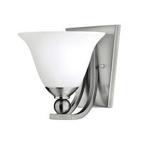 WANDLEUCHTE - Nickelfarben, Basics, Glas/Metall (19.7/21.6/22.2cm) - Elstead Lighting