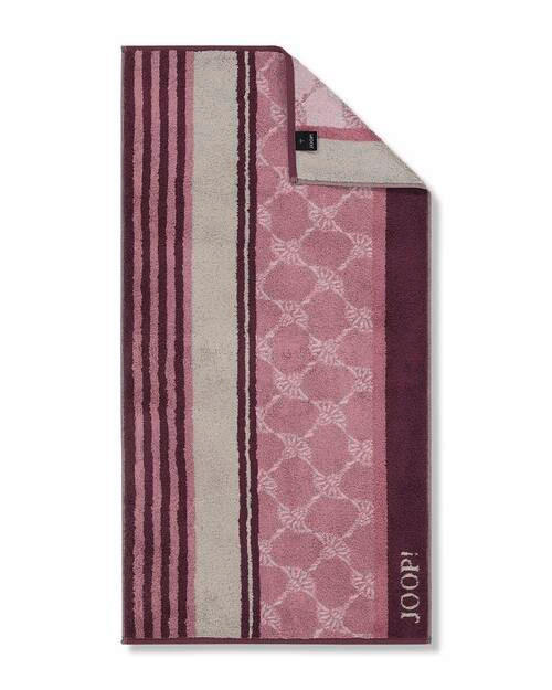 Joop! Handtuch Lines Stripes Rosa 50x100 cm