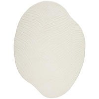 WEBTEPPICH 160/210 cm Beige Blatt  - Beige, Design, Textil (160/210cm) - Novel