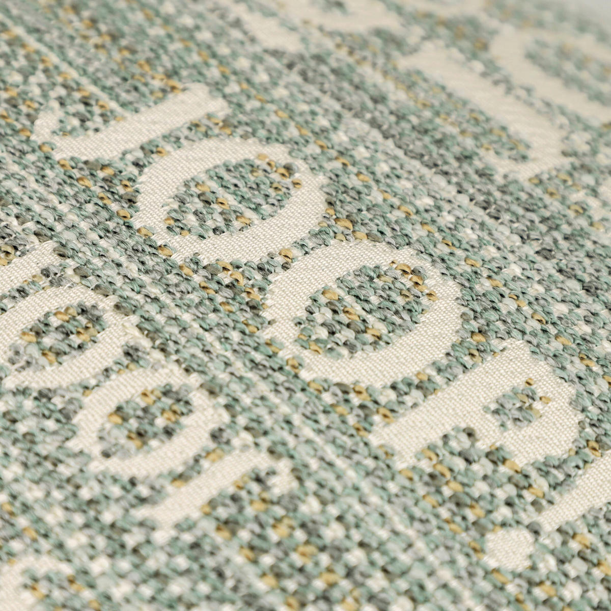 DESIGNSESSEL in Flachgewebe Blau, Grün  - Blau/Anthrazit, Design, Textil/Metall (89/76/89cm) - Joop!