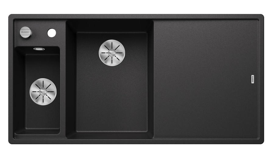 SPÜLE 524653  - Anthrazit, Basics, Stein (100/19/51cm) - Blanco
