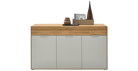 SIDEBOARD  152/88/45 cm 1 Schublade(n)  - Wildeiche/Perlmutt, Design, Holz/Holzwerkstoff (152/88/45cm) - Valnatura