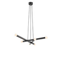 PENDELLEUCHTE Stack 79,5/9,5/79,5 cm  - Schwarz, Basics, Metall (79,5/9,5/79,5cm) - Markslöjd