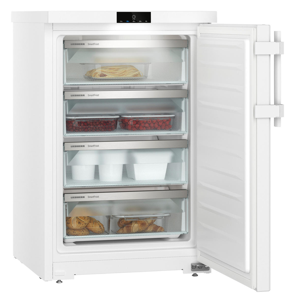 GEFRIERSCHRANK Fd1404  - Weiß, Basics, Metall (55/85/60,7cm) - Liebherr