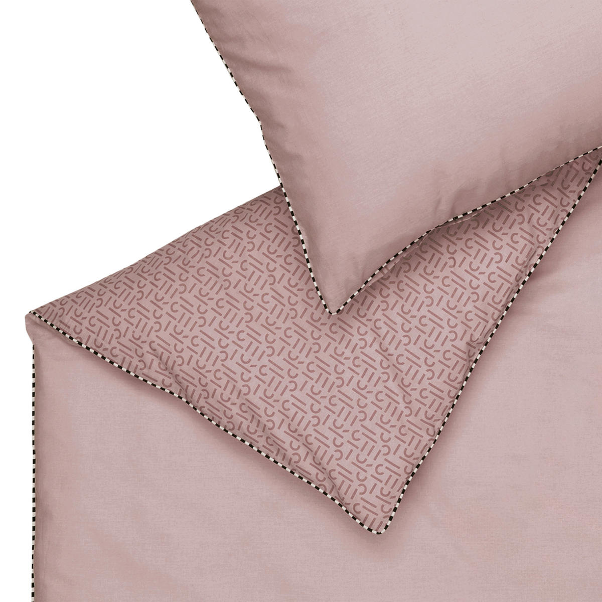 WENDEBETTWÄSCHE E-Scatter Renforcé 155/220 cm  - Lila, Basics, Textil (155/220cm) - Esprit