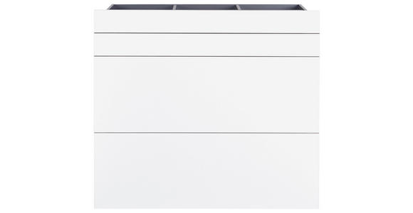 SCHUBLADENSET 90,9/82/46,8 cm   - Weiß, KONVENTIONELL, Holzwerkstoff (90,9/82/46,8cm) - Hom`in