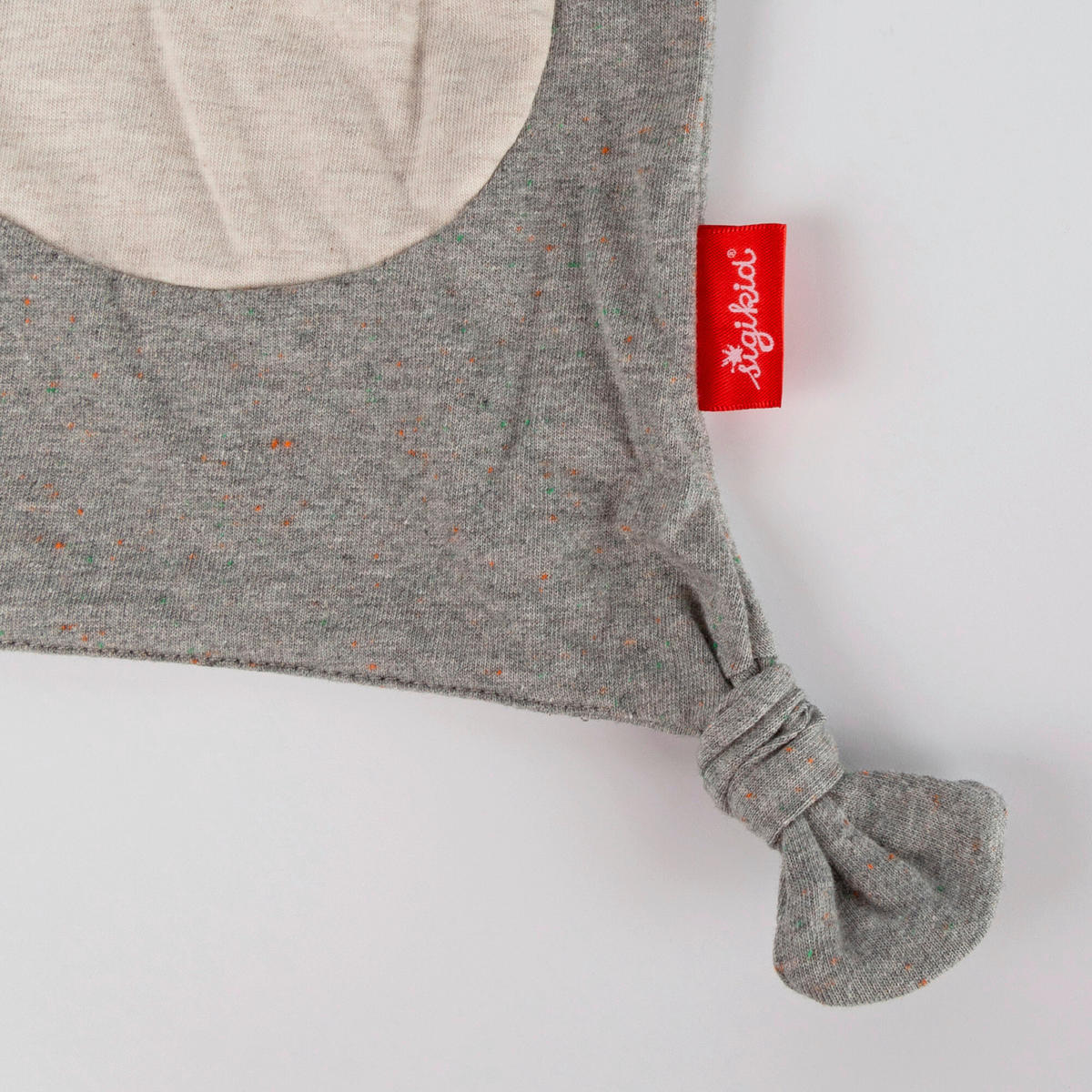 SCHMUSETUCH - Weiß/Grau, Basics, Textil (22/26/13cm) - Sigikid
