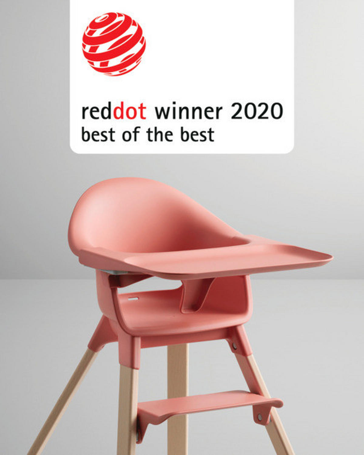 HOCHSTUHL Clikk Naturfarben, Weiß  - Naturfarben/Weiß, Basics, Holz/Kunststoff (56/69/59cm) - Stokke