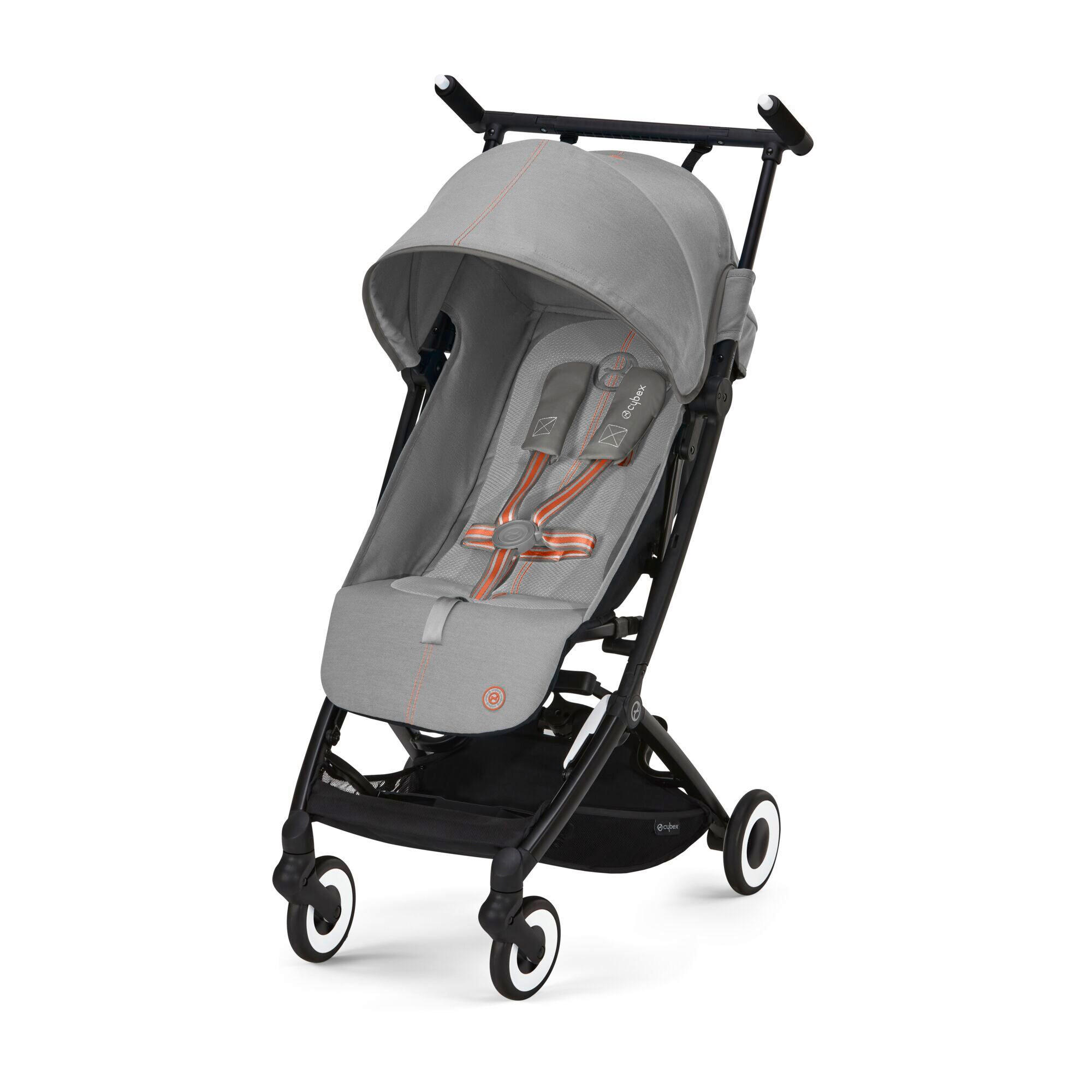 BUGGY Libelle 2023  - Schwarz/Grau, Basics, Textil/Metall (34,7/23,3/52,5cm) - cybex GOLD