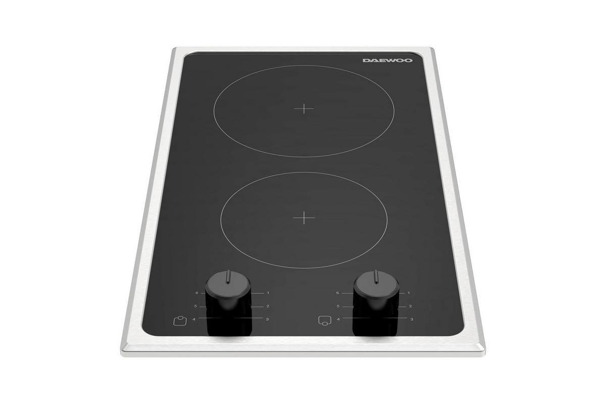 GLASKERAMIKKOCHFELD  - Schwarz, Basics, Glas (29/4,75/51cm) - Daewoo