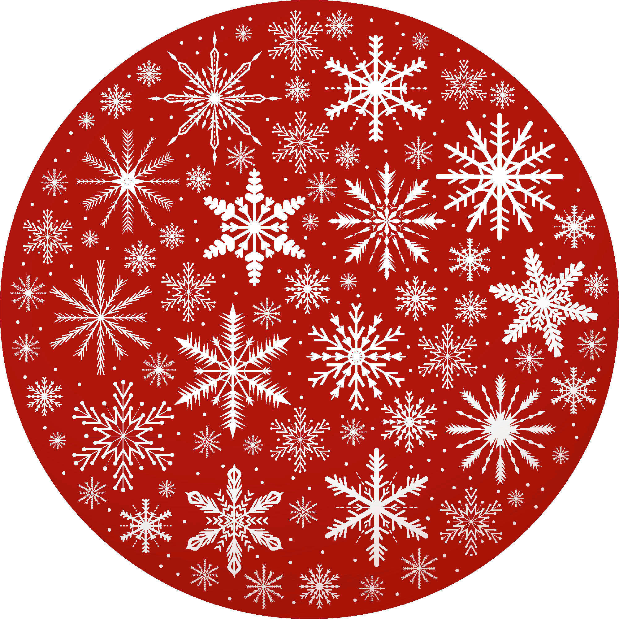 SZŐNYEG  XMAS  - sötét rózsaszín, Basics, műanyag (90cm) - X-Mas