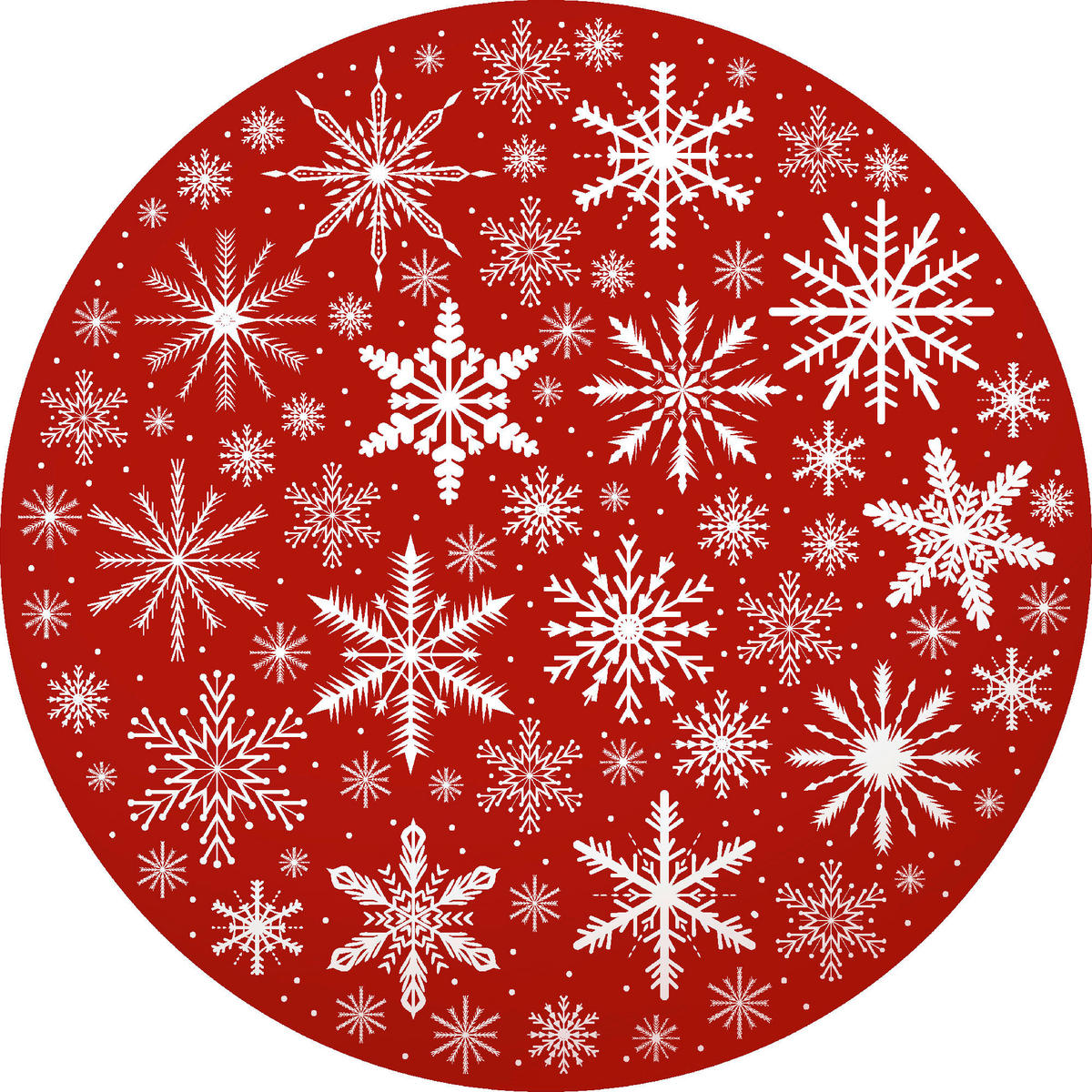 SZŐNYEG  XMAS  - sötét rózsaszín, Basics, műanyag (90cm) - X-Mas