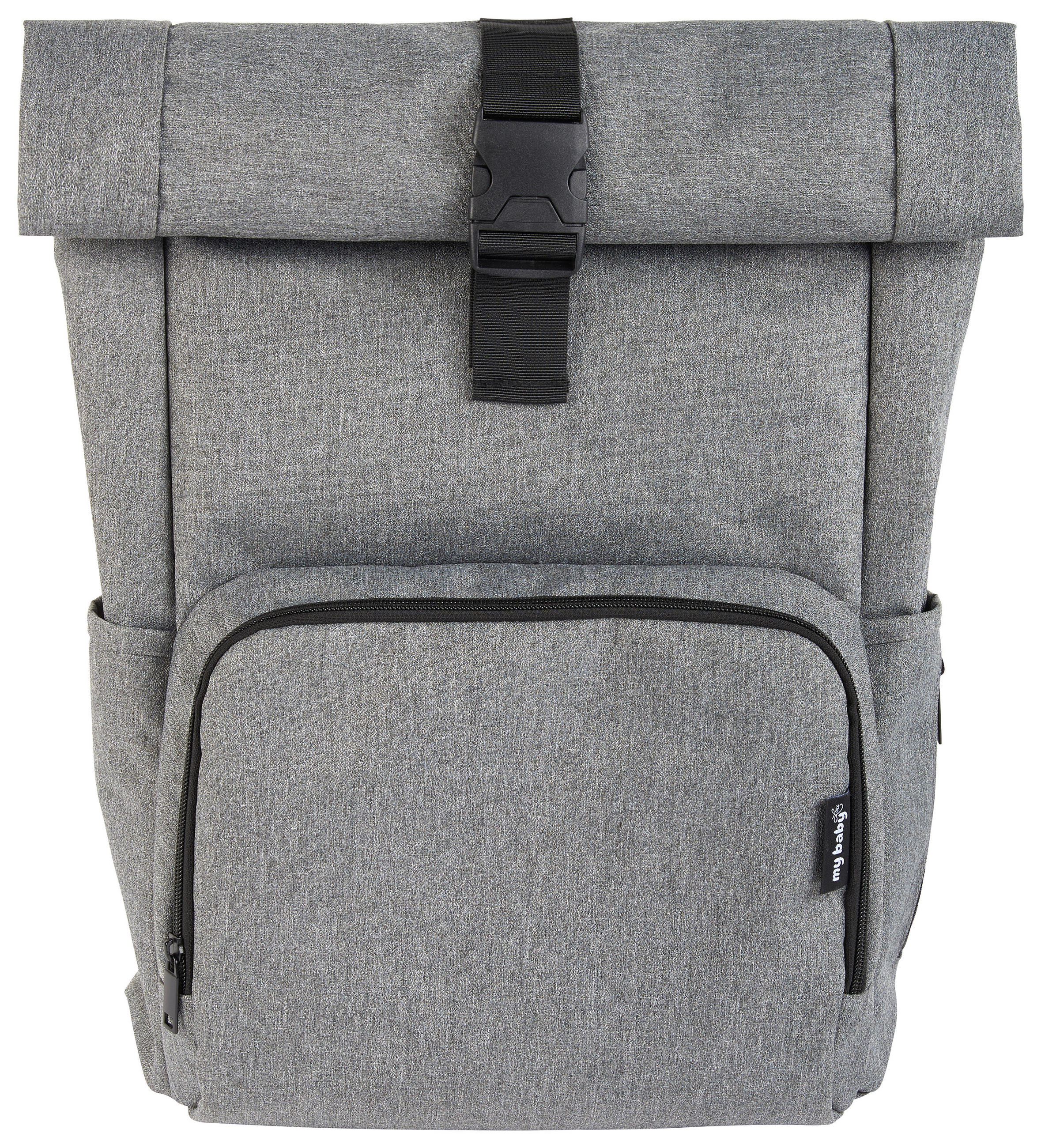 WICKELRUCKSACK  - Dunkelgrau, Basics, Textil (62/19/60cm) - My Baby Lou