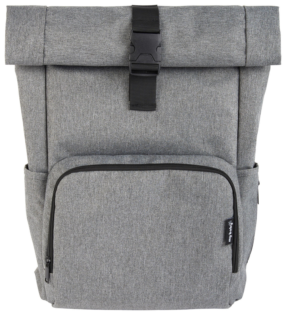 WICKELRUCKSACK  - Dunkelgrau, Basics, Textil (62/19/60cm) - My Baby Lou