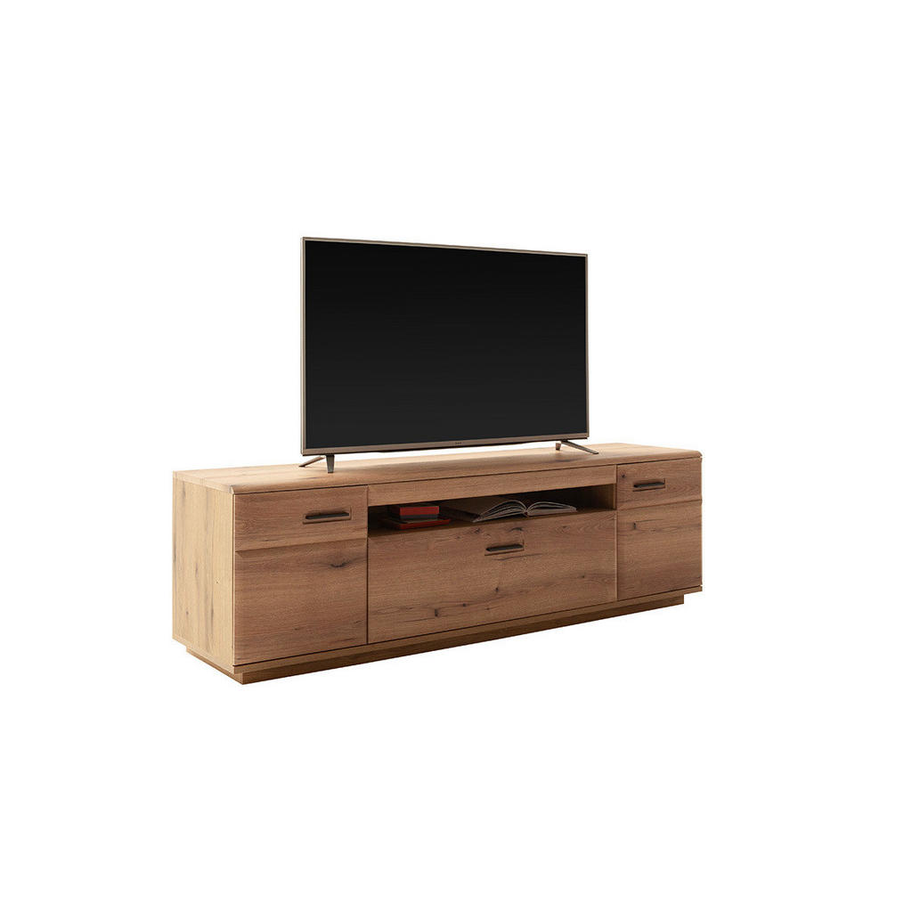 Thumbnail - Livetastic Lowboard, Eiche, Holzwerkstoff, 1 Schubladen, 195x61x50 cm, Wohnzimmer, Wohnwände, Lowboards