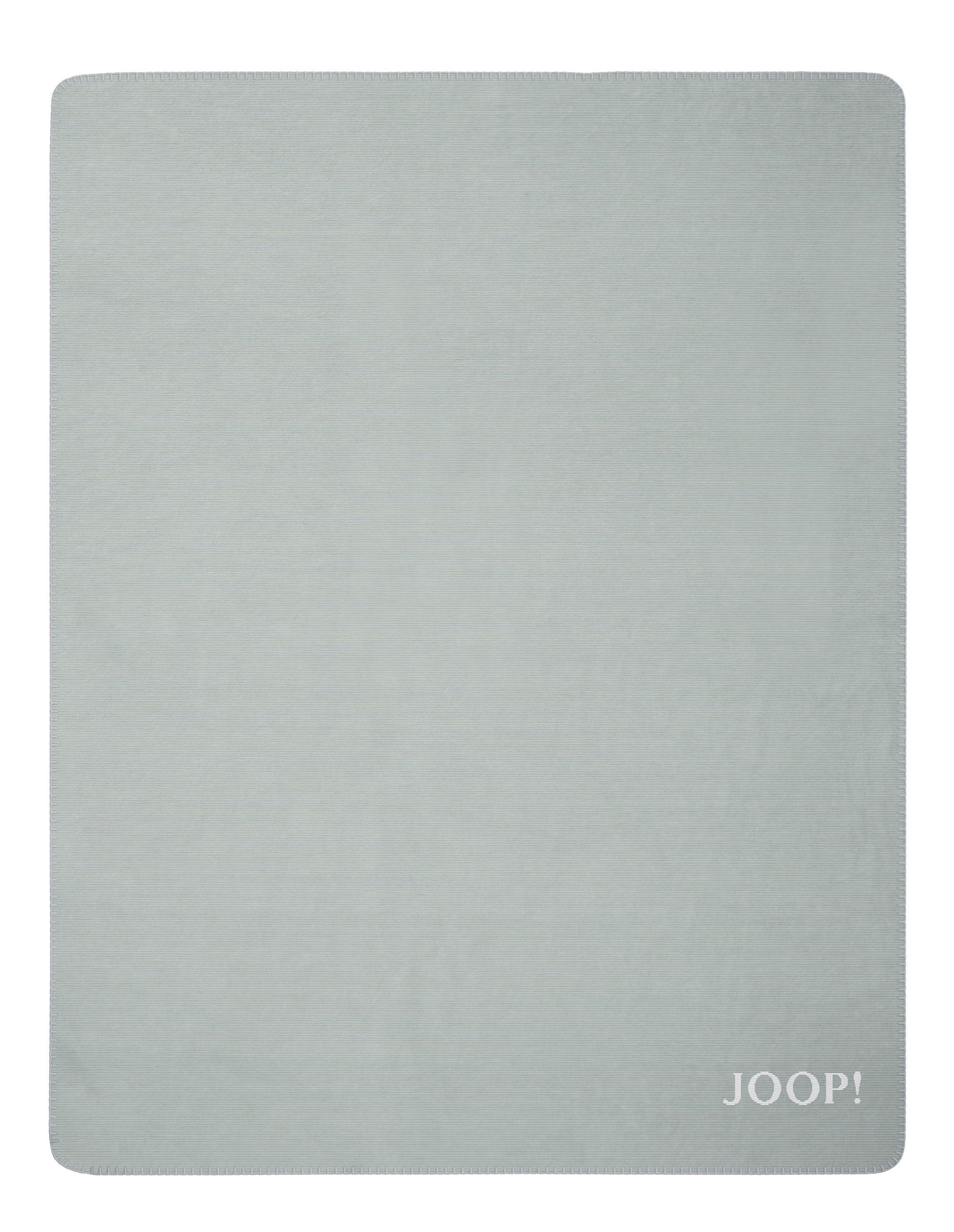 WOHNDECKE Melange Doubleface 150/200 cm Naturfarben, Jadegrün  - Jadegrün/Naturfarben, Design, Textil (150/200cm) - Joop!