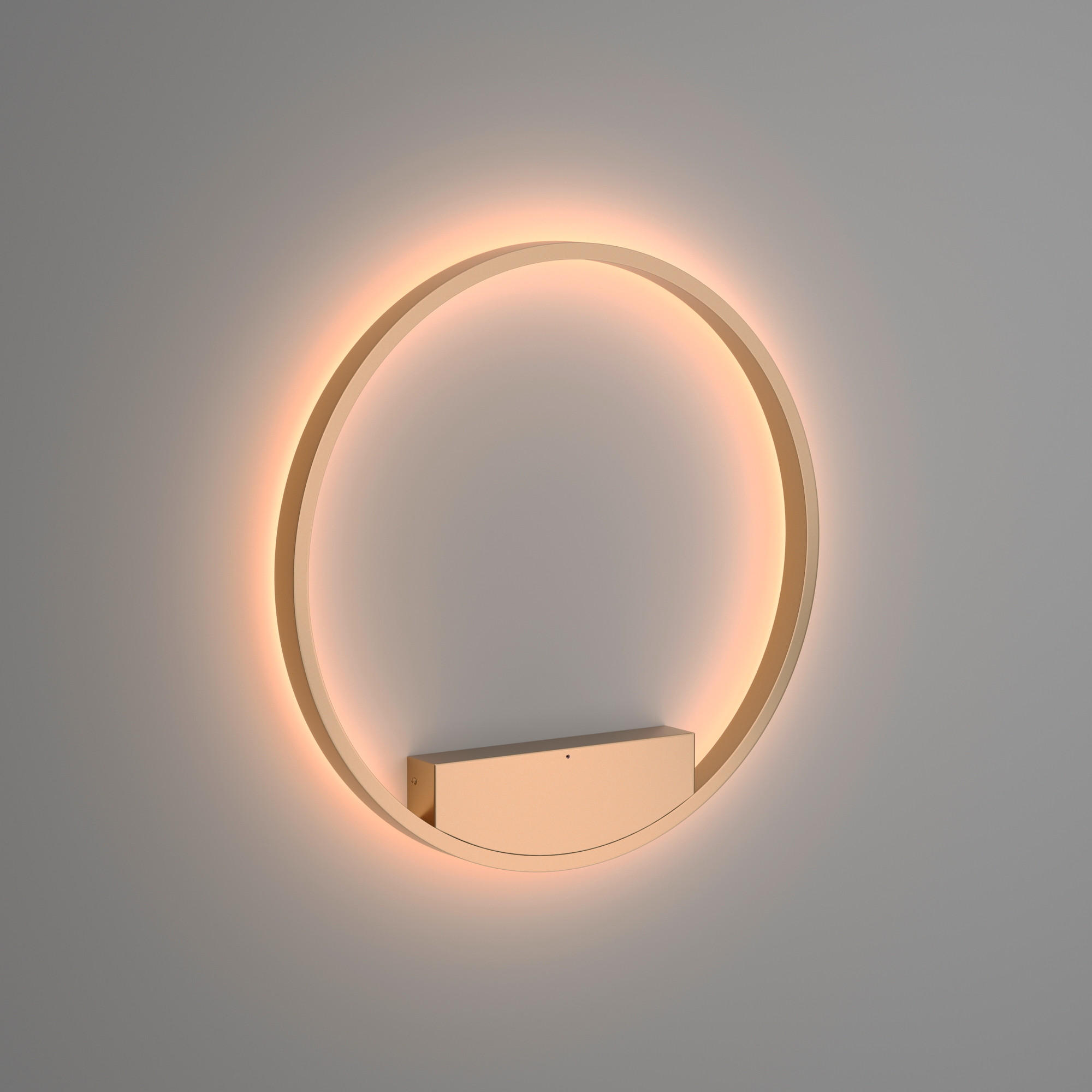 VÄGGLAMPA Modern 60/5 cm   - mässingsfärgad, Trend, metall (60/5cm) - MAYTONI