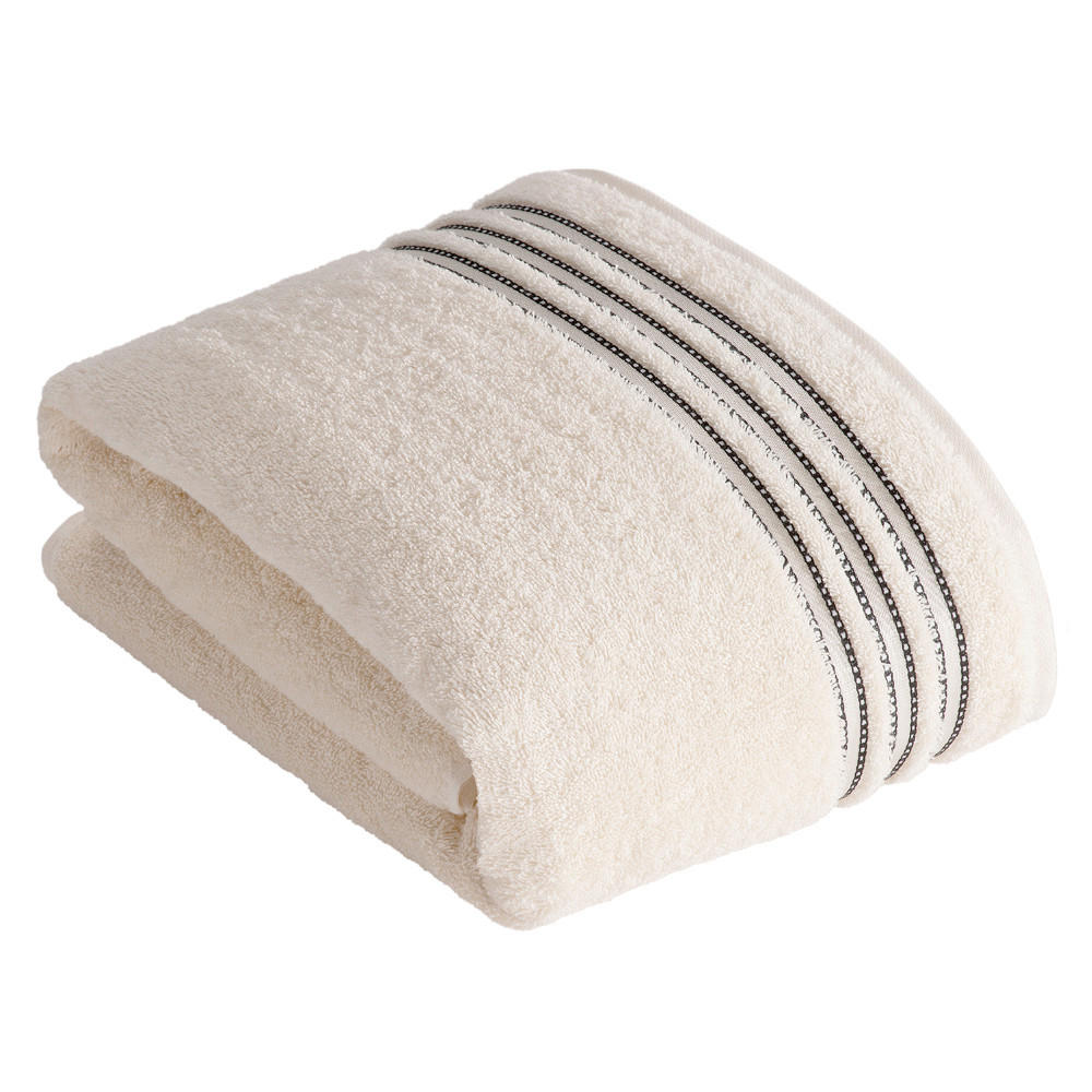 RUČNÍK DO KOUPELNY, 100/150 cm, bílá - bílá, Basics, textil (100/150cm) - Vossen