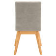 STUHL  in Mikrofaser Holz, Textil  - Greige/Beige, Design, Holz/Textil (45/102/56cm) - Novel