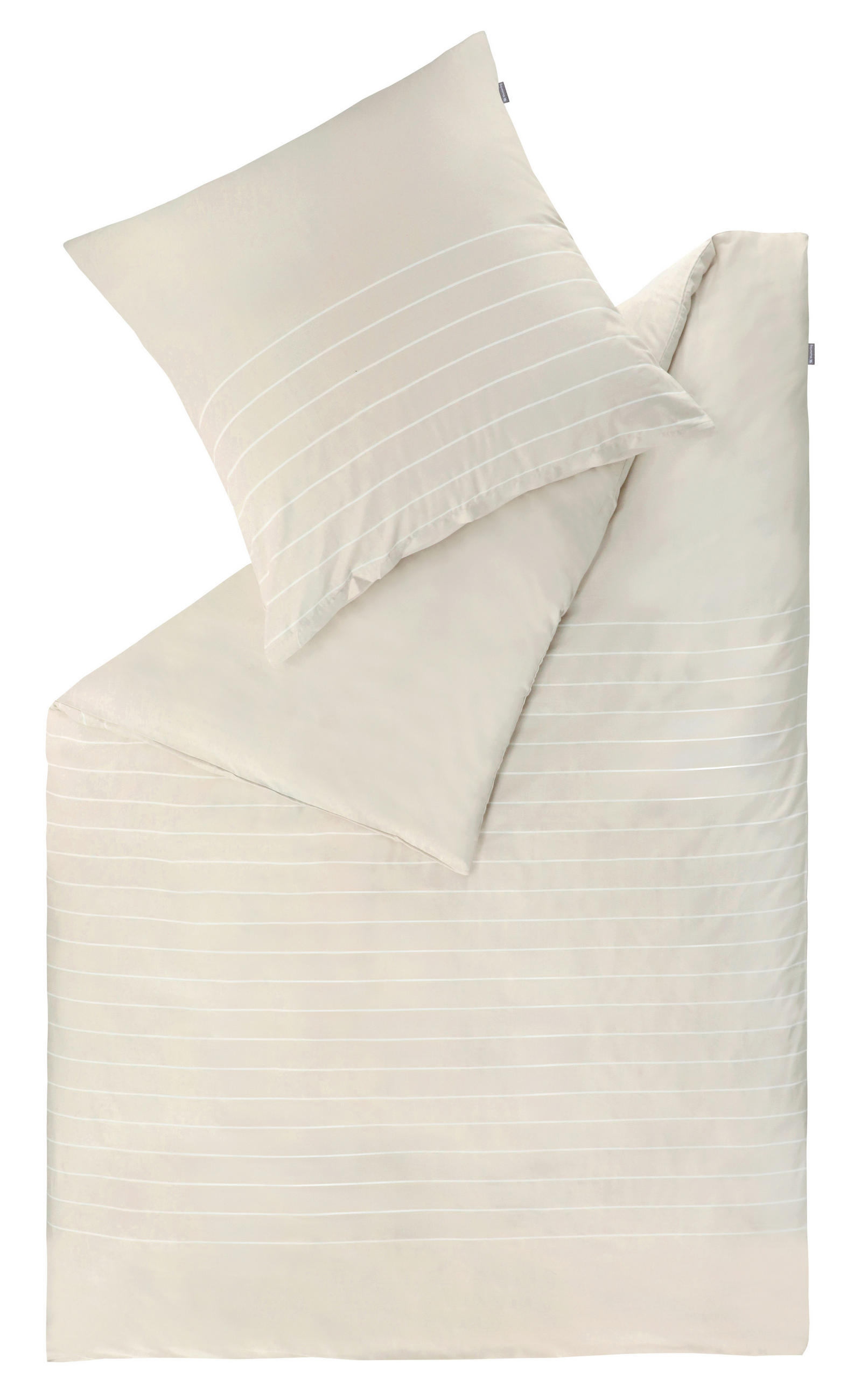 WENDEBETTWÄSCHE MR-Simple beige Renforcé 155/220 cm  - Beige/Creme, Design, Textil (155/220cm) - Musterring