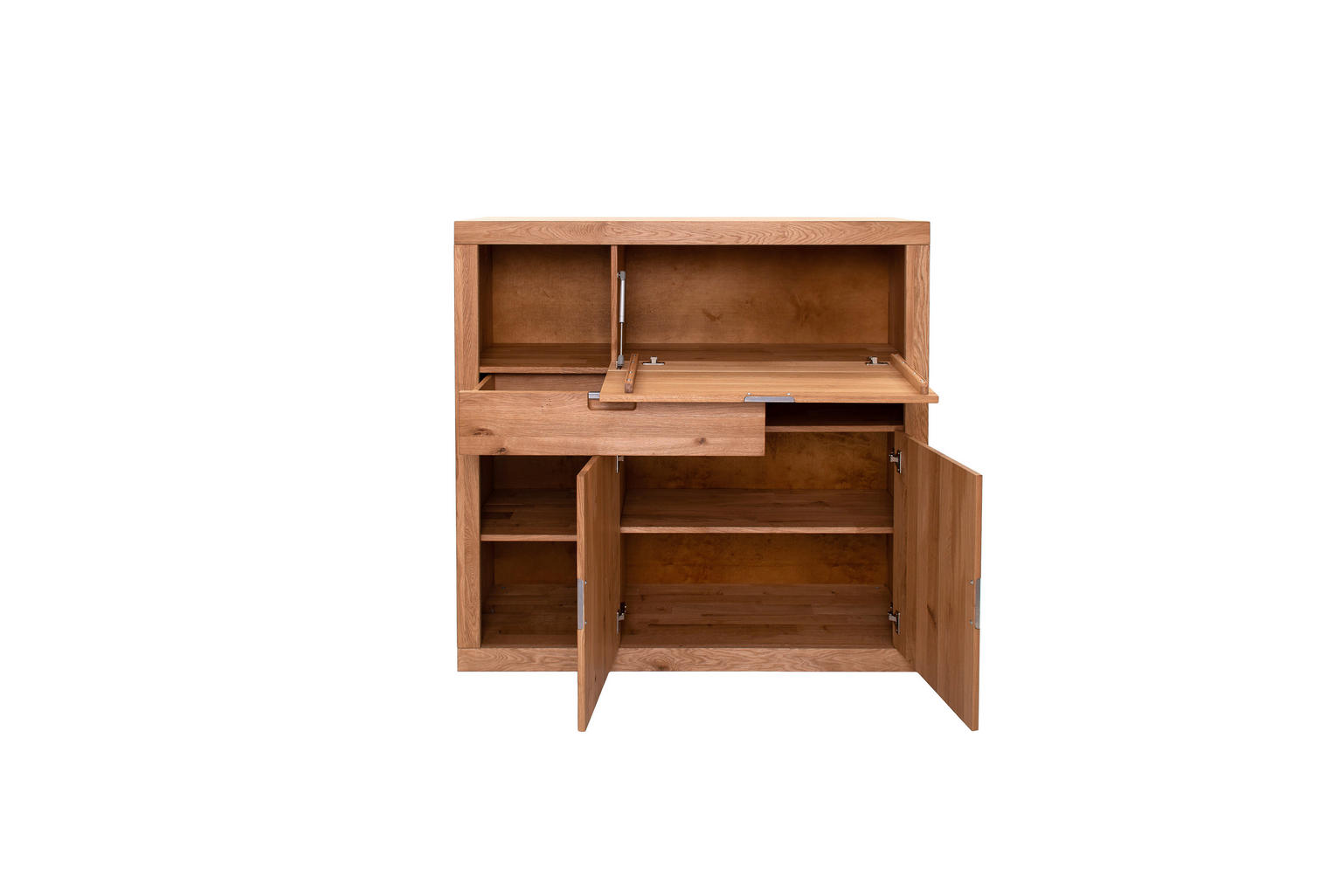HIGHBOARD Wildeiche massiv Wildeiche Einlegeböden - toller Stauraum