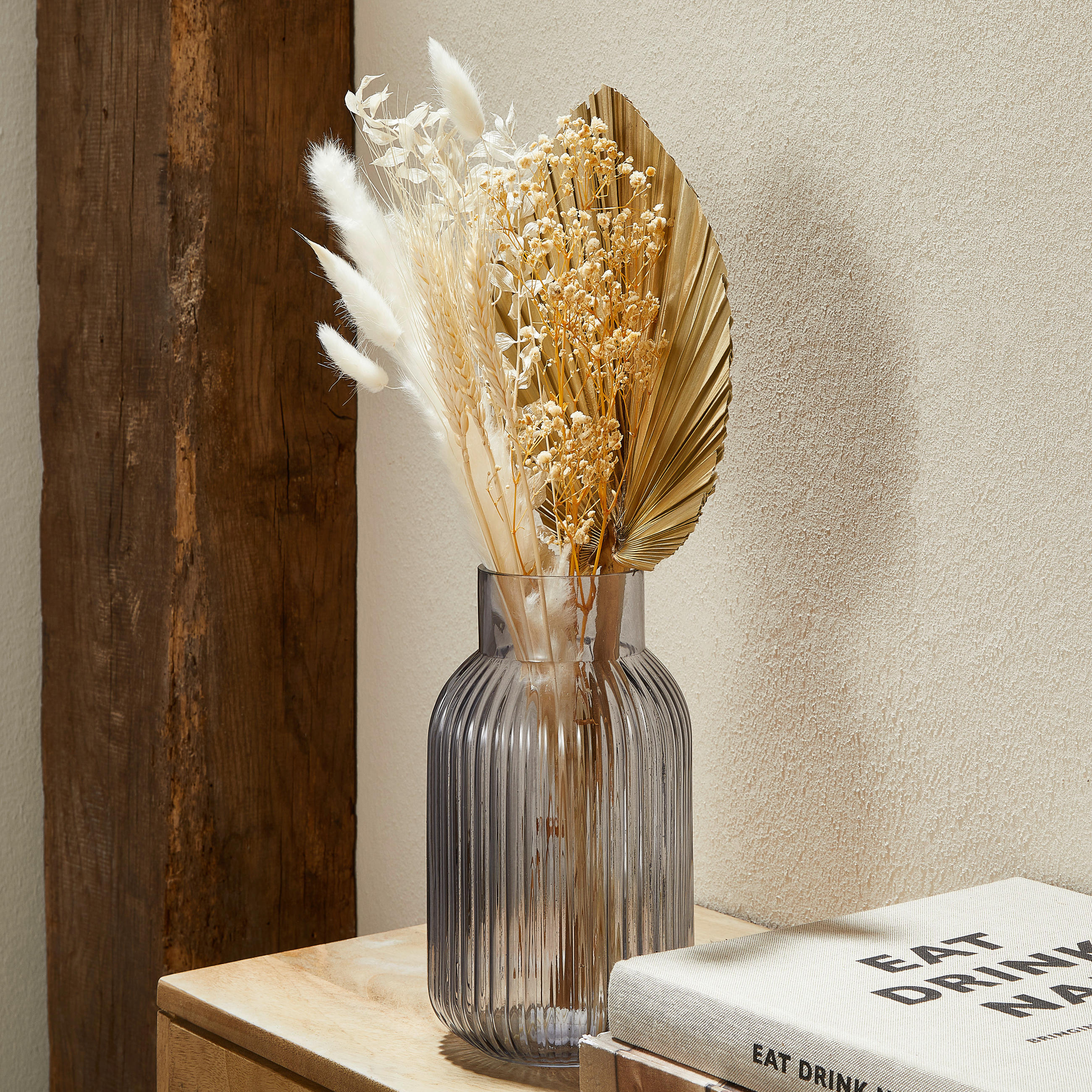 TROCKENBLUMENSTRAUß  - Naturfarben, Basics (35cm)
