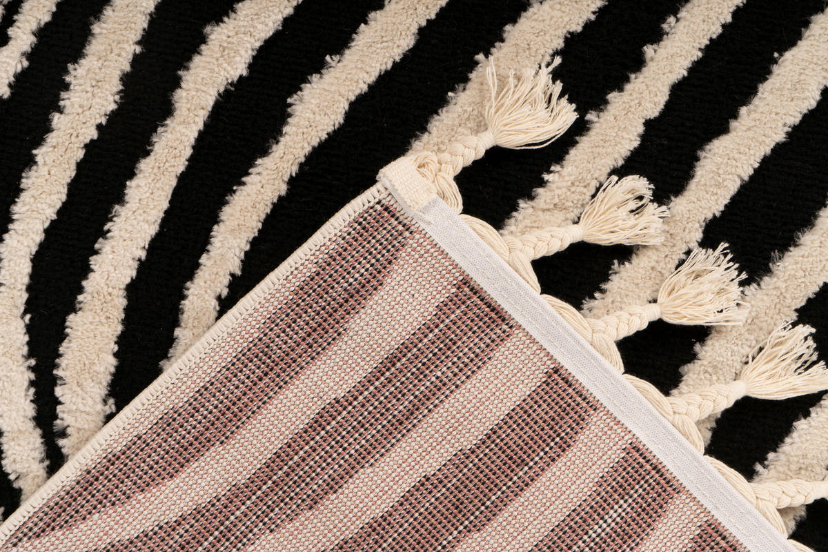 KOBEREC S VYSOKÝM VLASEM, 160/230 cm, bílá - bílá, Konvenční, textil (160/230cm)