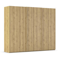 SCHWEBETÜRENSCHRANK 270/223/68 cm 3-türig Eichefarben  - Eichefarben, Design, Holz/Holzwerkstoff (270/223/68cm) - Novel