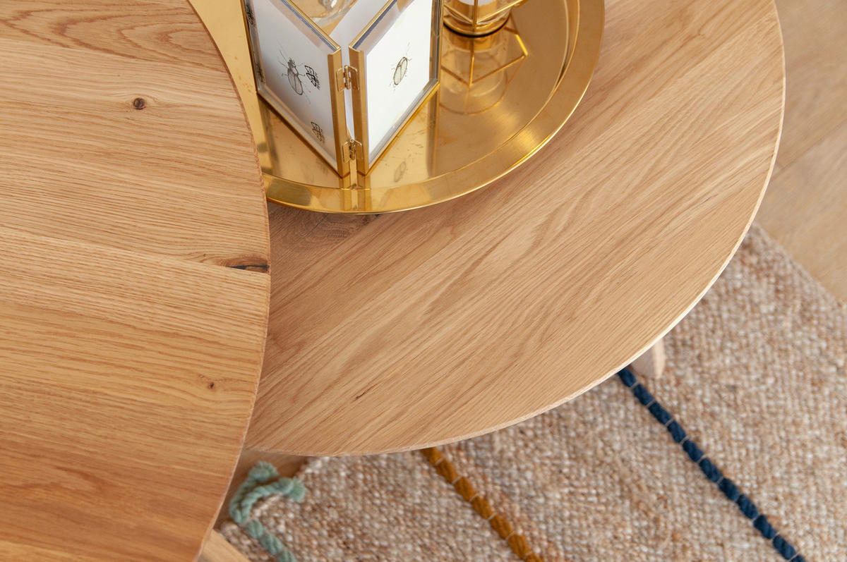 COUCHTISCH Holz 70/70/42 cm  - Eichefarben, Design, Holz (70/70/42cm) - Livetastic