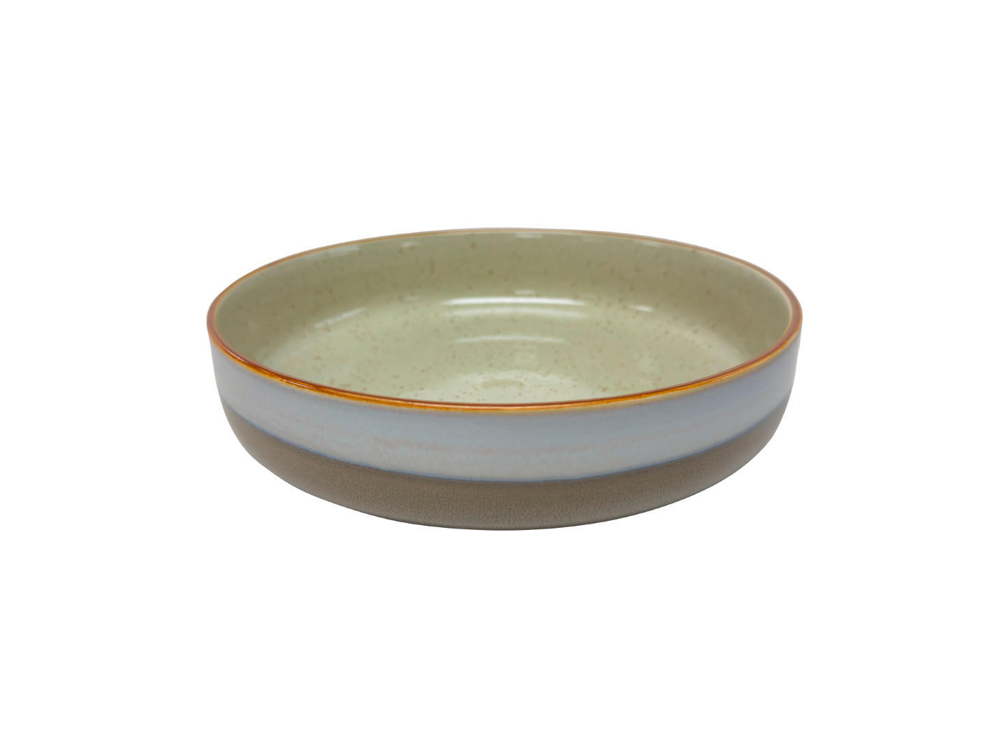 GOURMETTELLER Blau, Braun, Grau 21 cm Provence  - Blau/Braun, Trend, Keramik (21cm) - Landscape