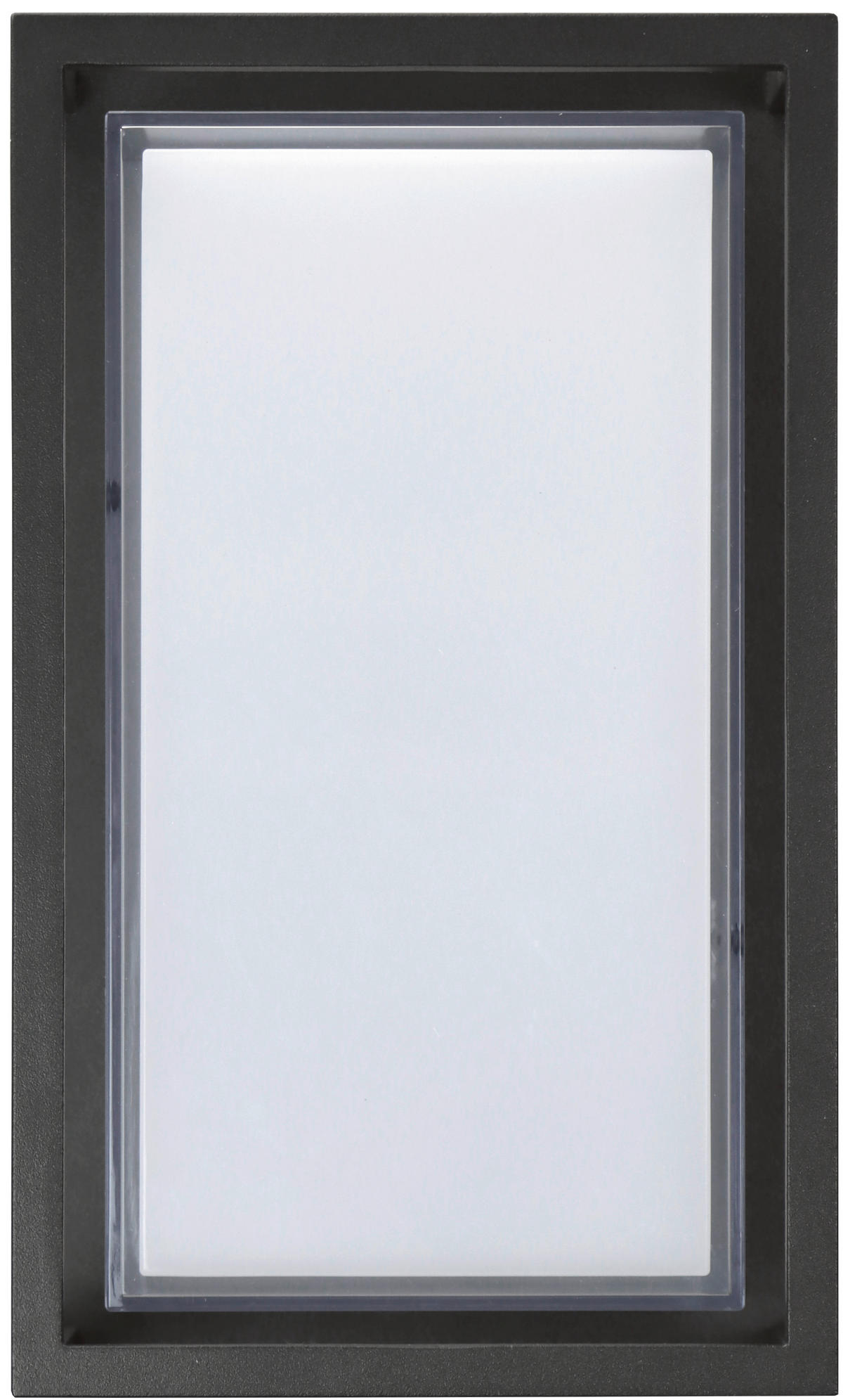 AUßENWANDLEUCHTE 24/14,5/10 cm   - Anthrazit, KONVENTIONELL, Metall (24/14,5/10cm)