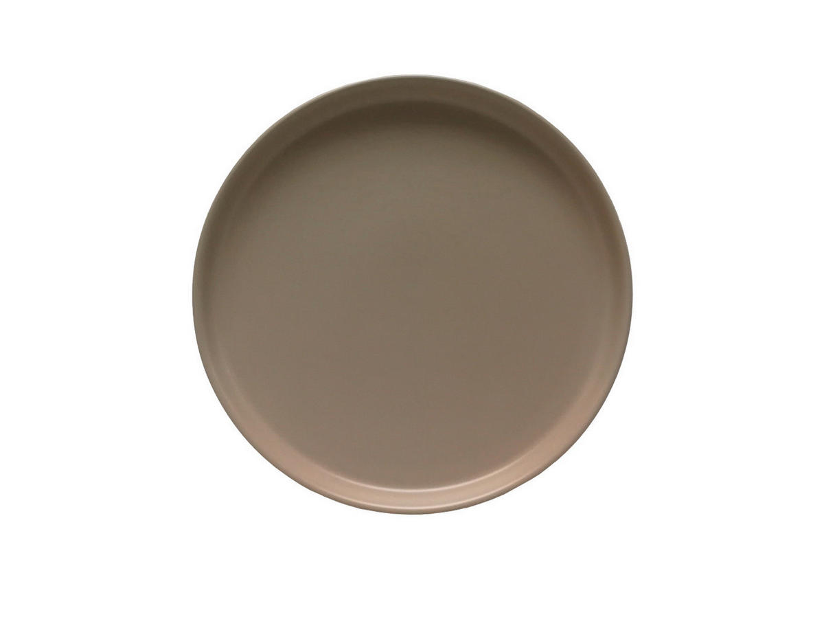 SPEISETELLER Taupe 27 cm Salerno  - Taupe, Trend, Keramik (27cm) - Novel