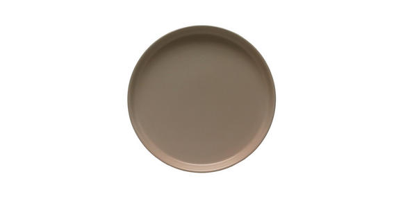 SPEISETELLER Taupe 27 cm Salerno  - Taupe, Trend, Keramik (27cm) - Novel