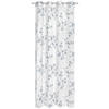 PERDEA CU INELE TIP CAPSĂ semitransparent  - albastru, Konventionell, textil (135/245cm) - Esposa