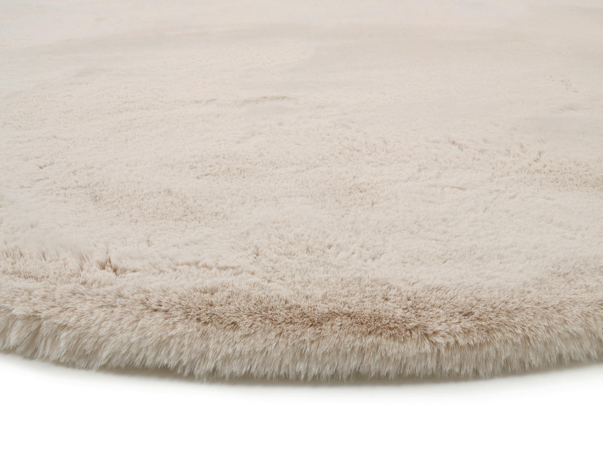 HOCHFLORTEPPICH 80 cm Silky Haven Gelb  - Gelb, Basics, Textil (80cm)