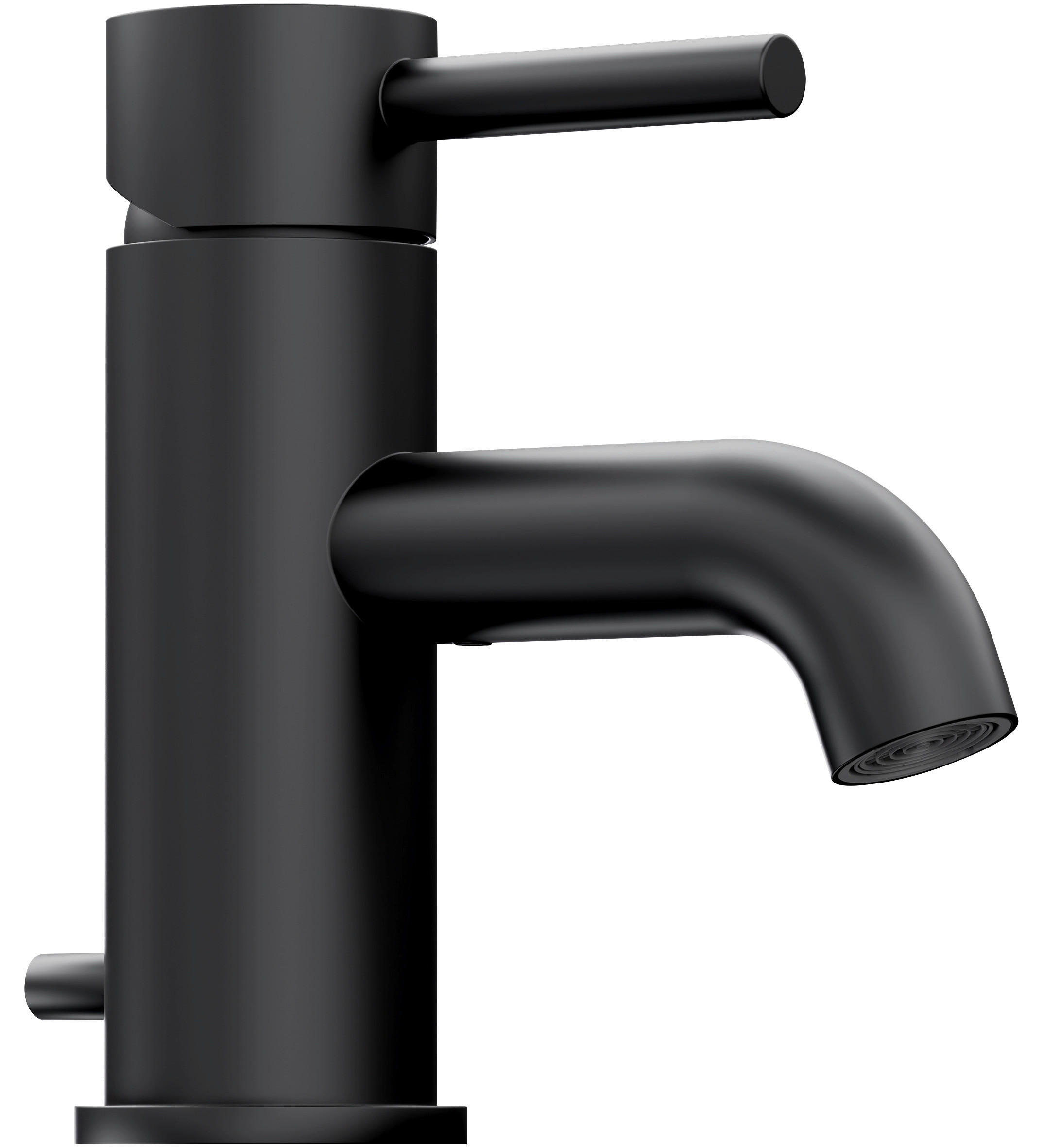 WASCHTISCHARMATUR 100 1000 S  - Schwarz, MODERN, Metall (4,5/15/15,1cm)