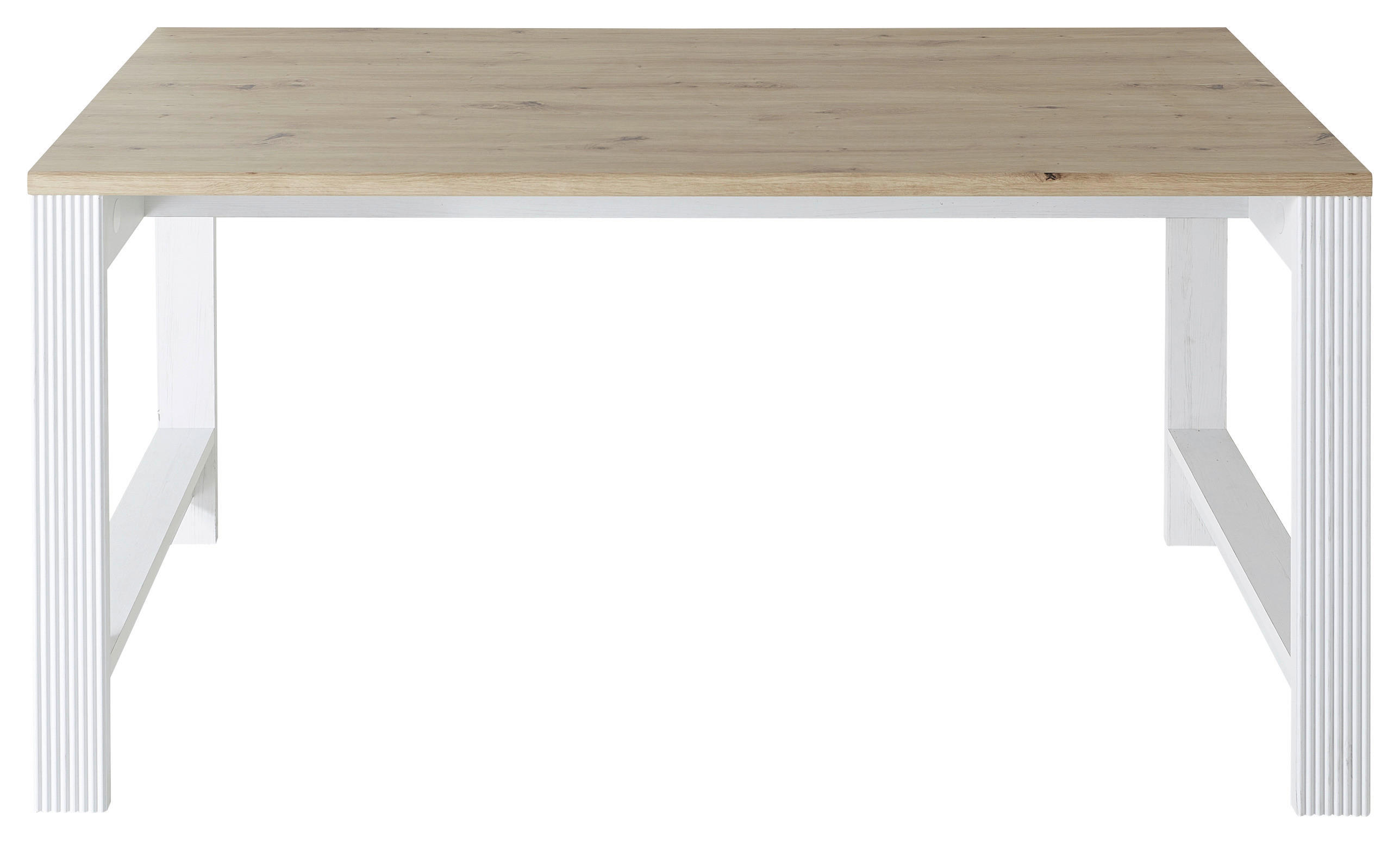 SCHREIBTISCH 160/76/80 cm  in Pinienfarben, Eiche Artisan  - Eiche Artisan/Pinienfarben, KONVENTIONELL, Holzwerkstoff (160/76/80cm) - Carryhome