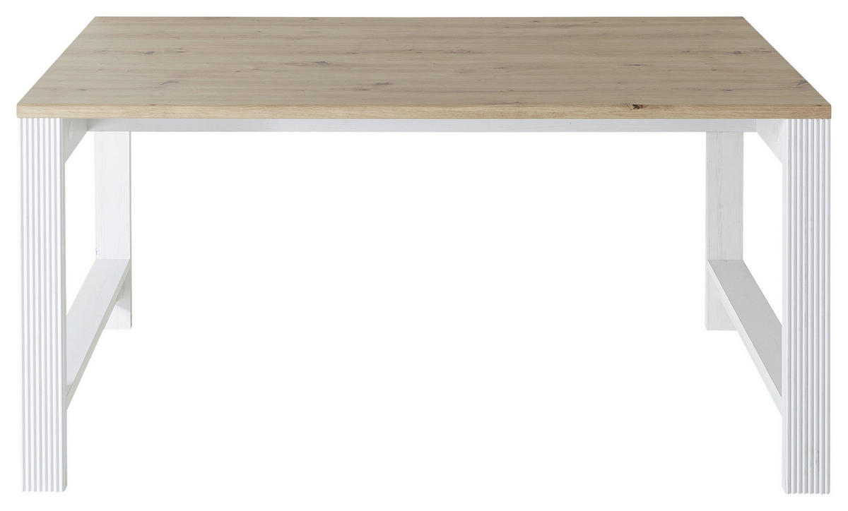 SCHREIBTISCH 160/76/80 cm  in Pinienfarben, Eiche Artisan  - Eiche Artisan/Pinienfarben, KONVENTIONELL, Holzwerkstoff (160/76/80cm) - Carryhome