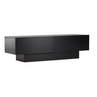 TV-BÄNK 160/45/47 cm  - svart, Design, trämaterial (160/45/47cm) - Best Price