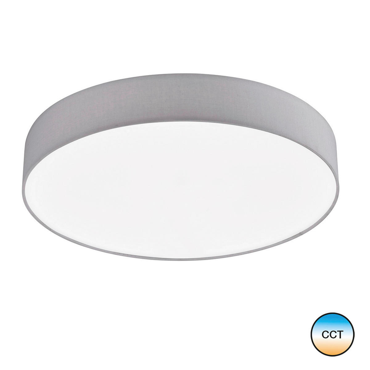 LED-DECKENLEUCHTE Pina 50/13 cm   - Weiß, Basics, Kunststoff (50/13cm) - Schöner Wohnen